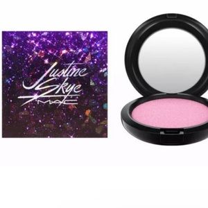 mac justine skye iridescent powder nib